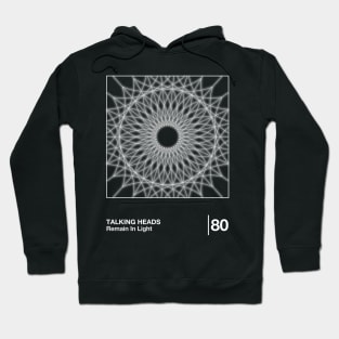 Talking Heads / Minimal Style Graphic Design Hoodie